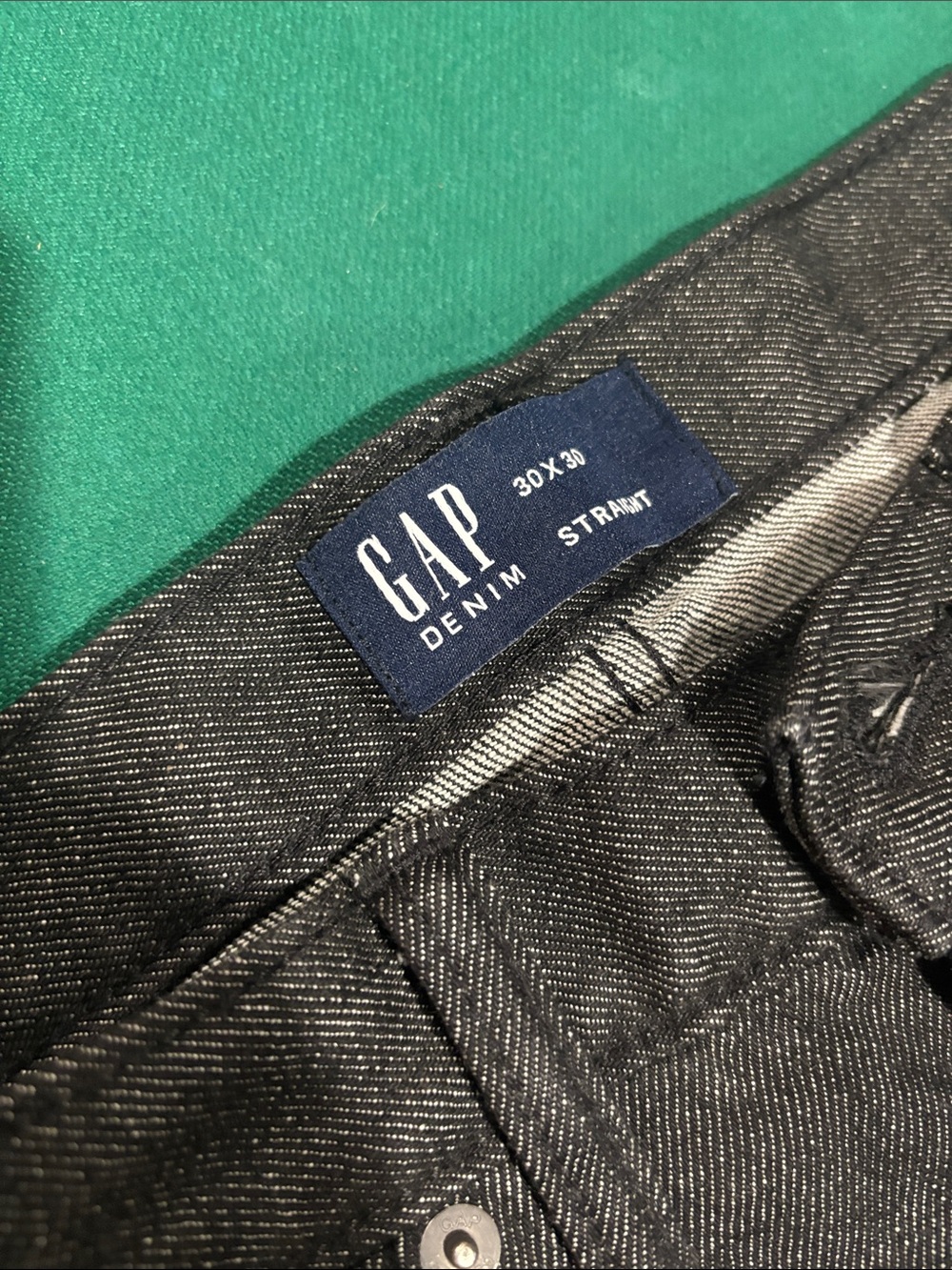GAP Straight Men’s Jeans - Black Denim
